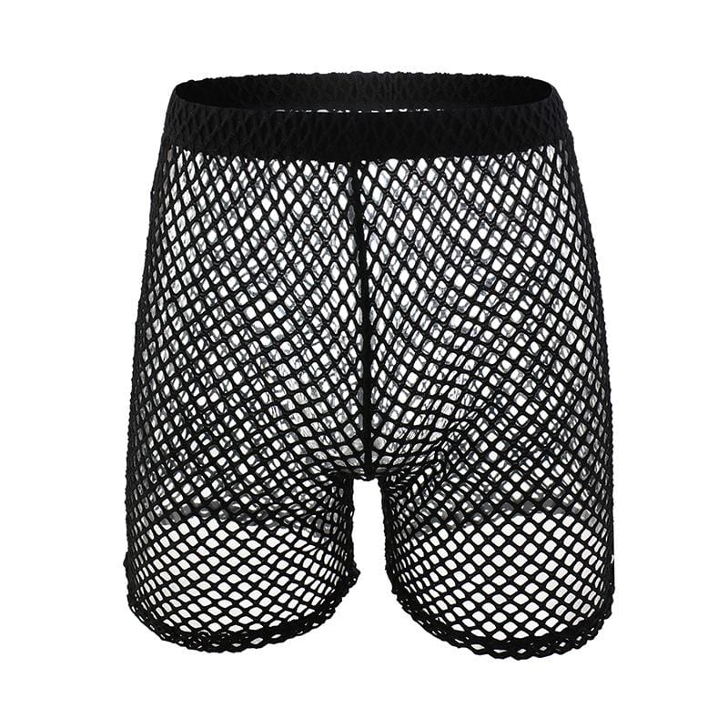 Nightlife Fishnet Shorts | dmunderwear detail image 3