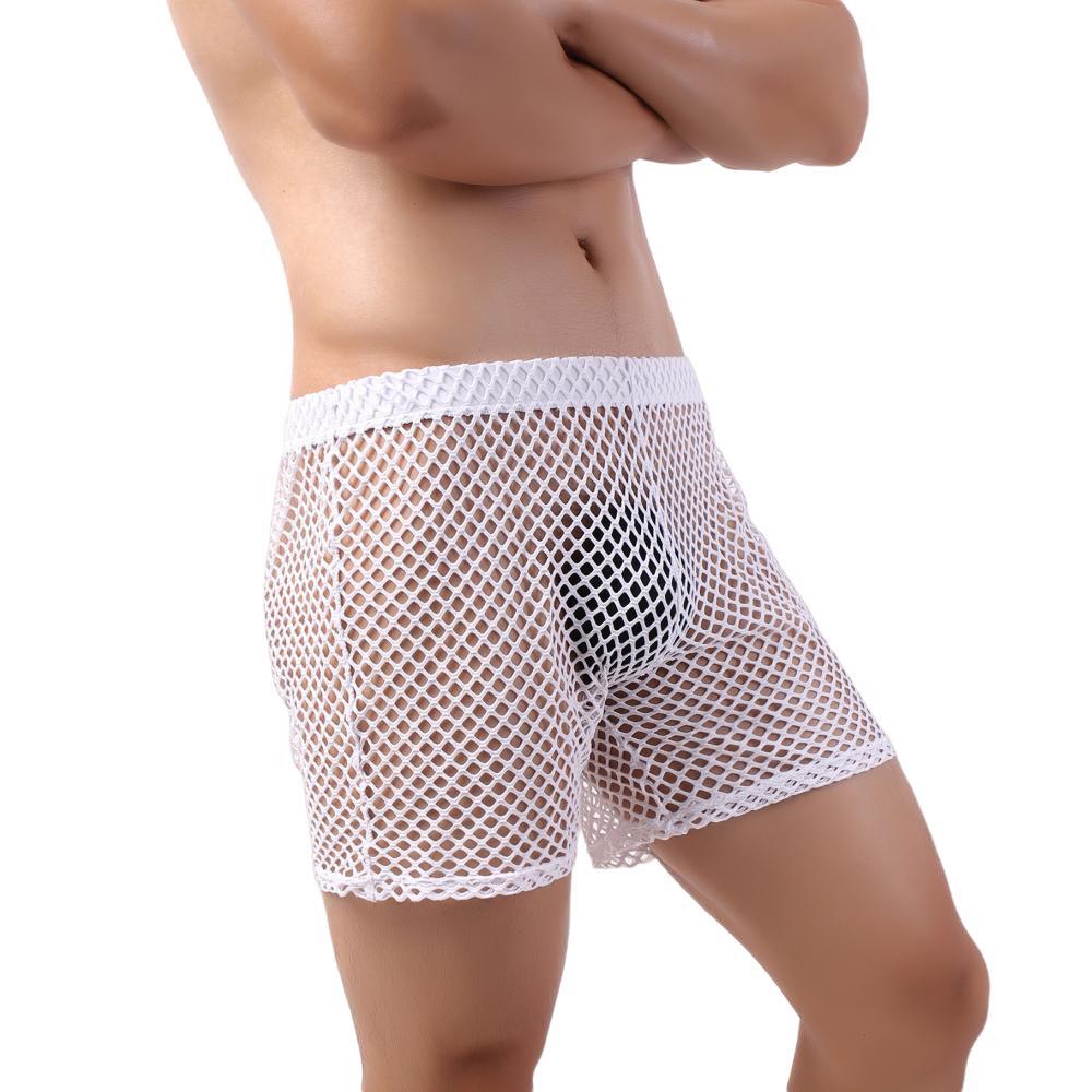 Nightlife Fishnet Shorts | dmunderwear detail image 4