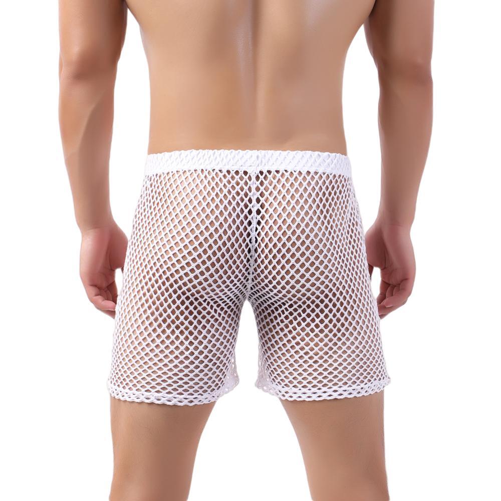 Nightlife Fishnet Shorts | dmunderwear detail image 5