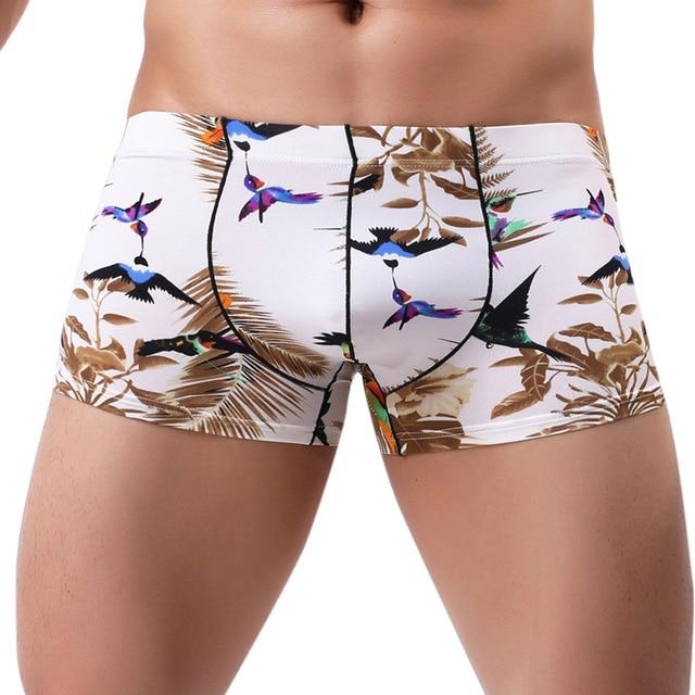 Hummingbird Print Boxers | dmunderwear detail image 2