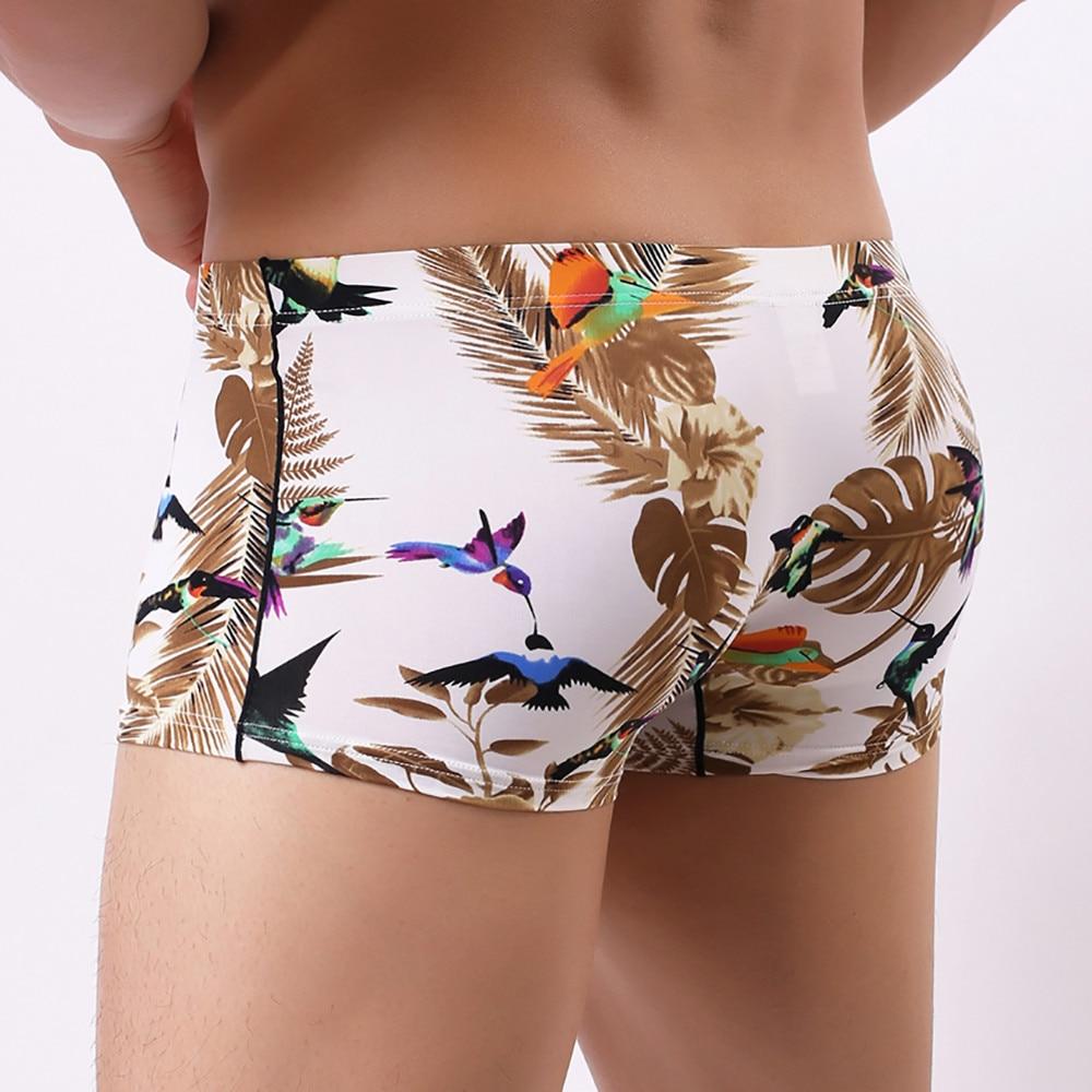 Hummingbird Print Boxers | dmunderwear detail image 4