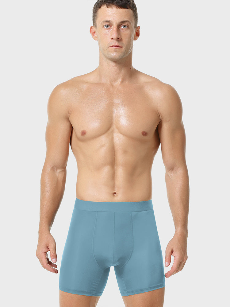 3 Pcs Breathable Sports Boxers Briefs | dmunderwear detail image 11
