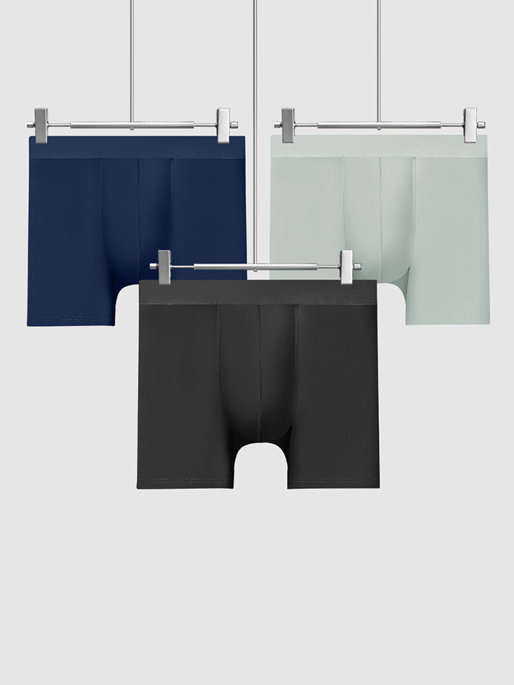 3 Pcs Breathable Sports Boxers Briefs | dmunderwear detail image 18
