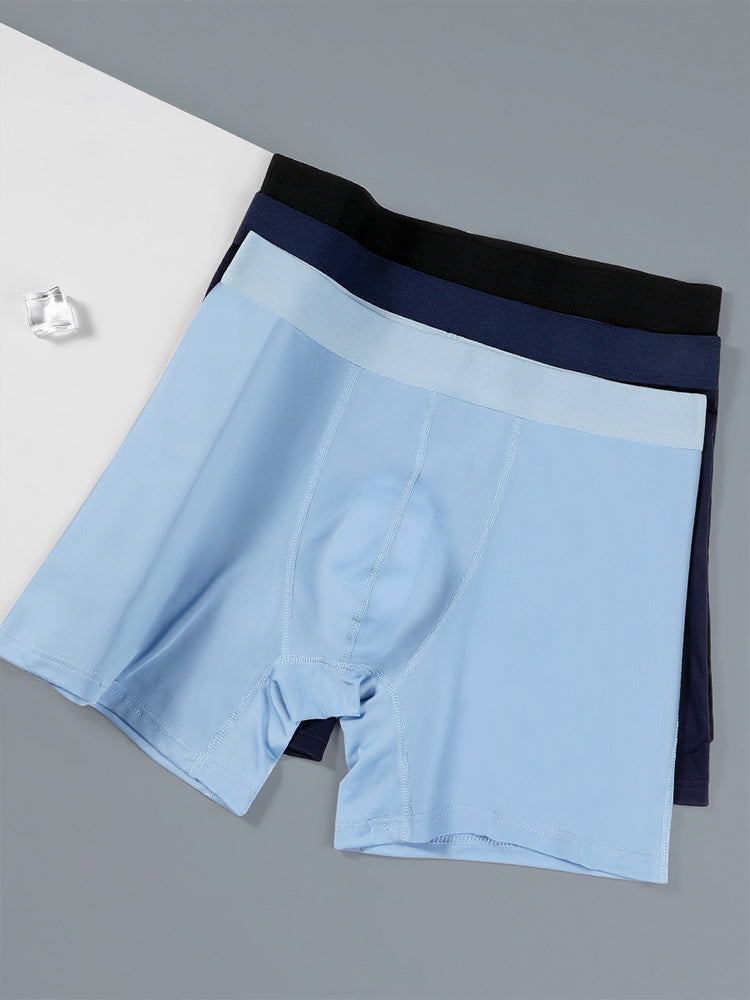 3 Pcs Breathable Sports Boxers Briefs | dmunderwear detail image 20