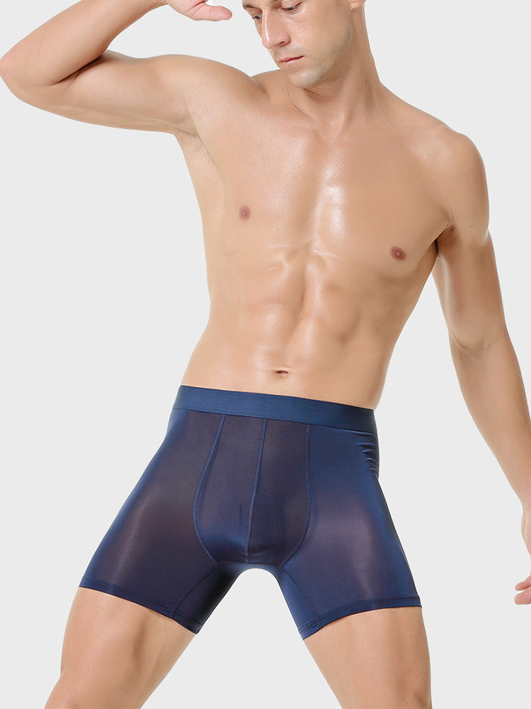 3 Pcs Breathable Sports Boxers Briefs | dmunderwear detail image 5