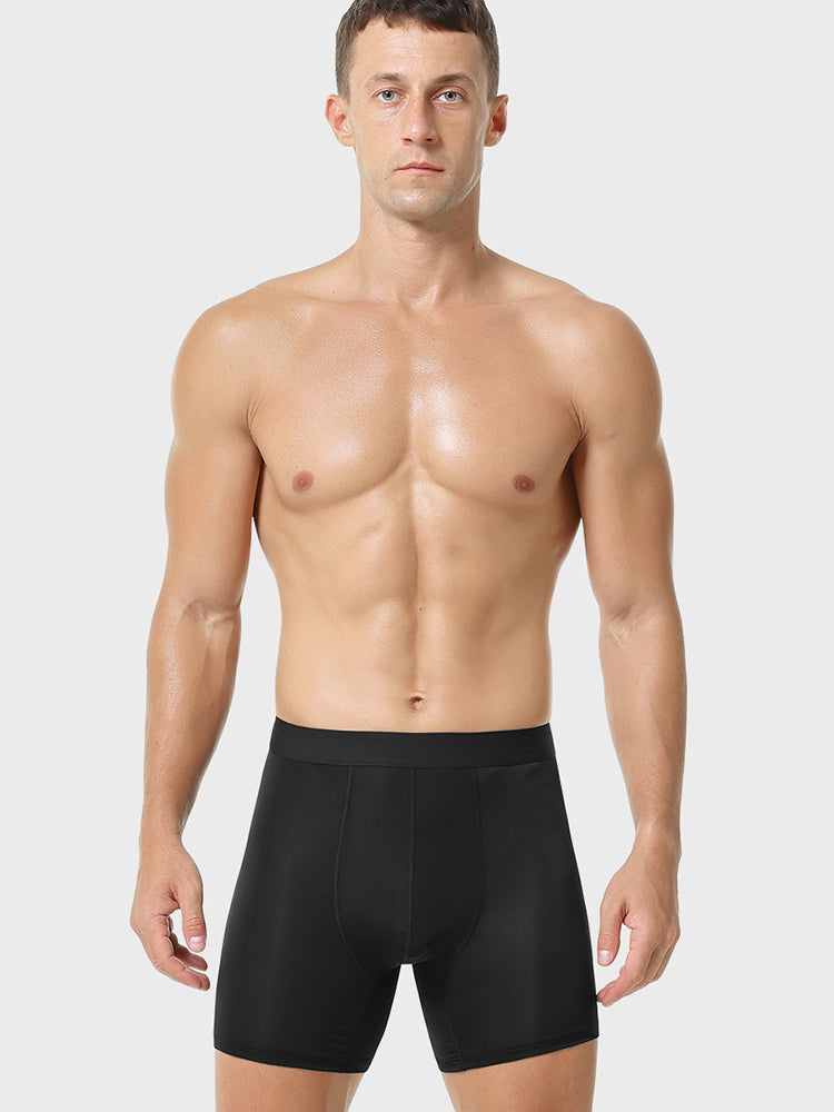3 Pcs Breathable Sports Boxers Briefs | dmunderwear detail image 7