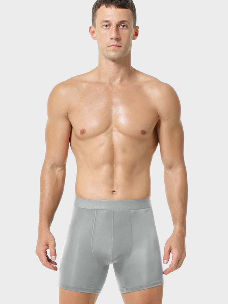 3 Pcs Breathable Sports Boxers Briefs | dmunderwear detail image 9