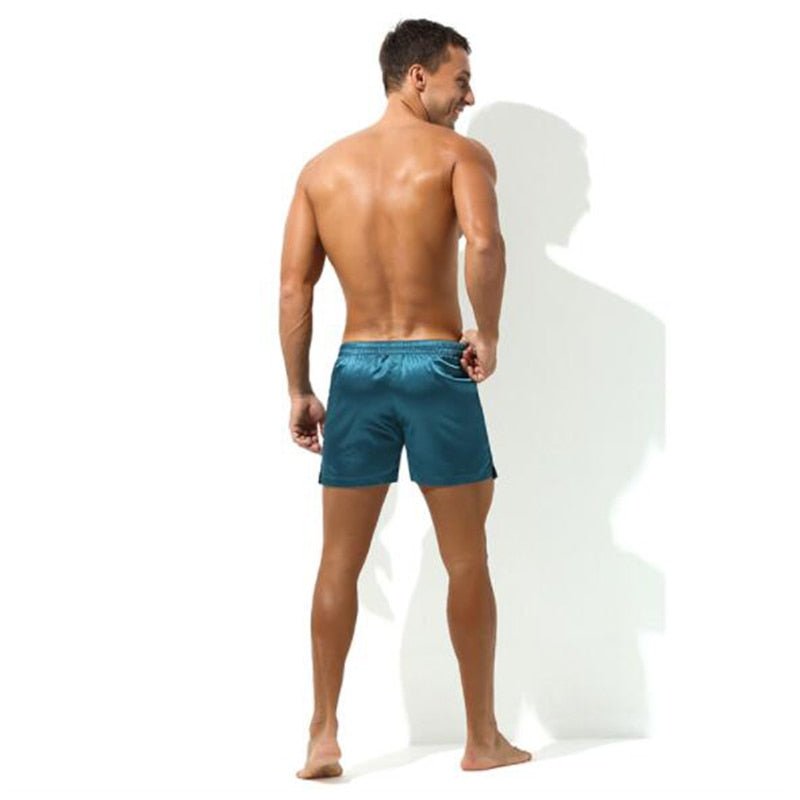 Ice Silk Lounge Shorts | dmunderwear detail image 3