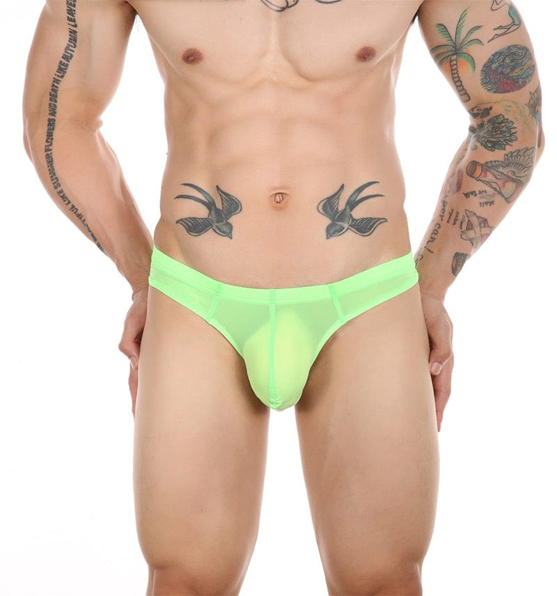 Ice-silk Placid Thong | dmunderwear detail image 10