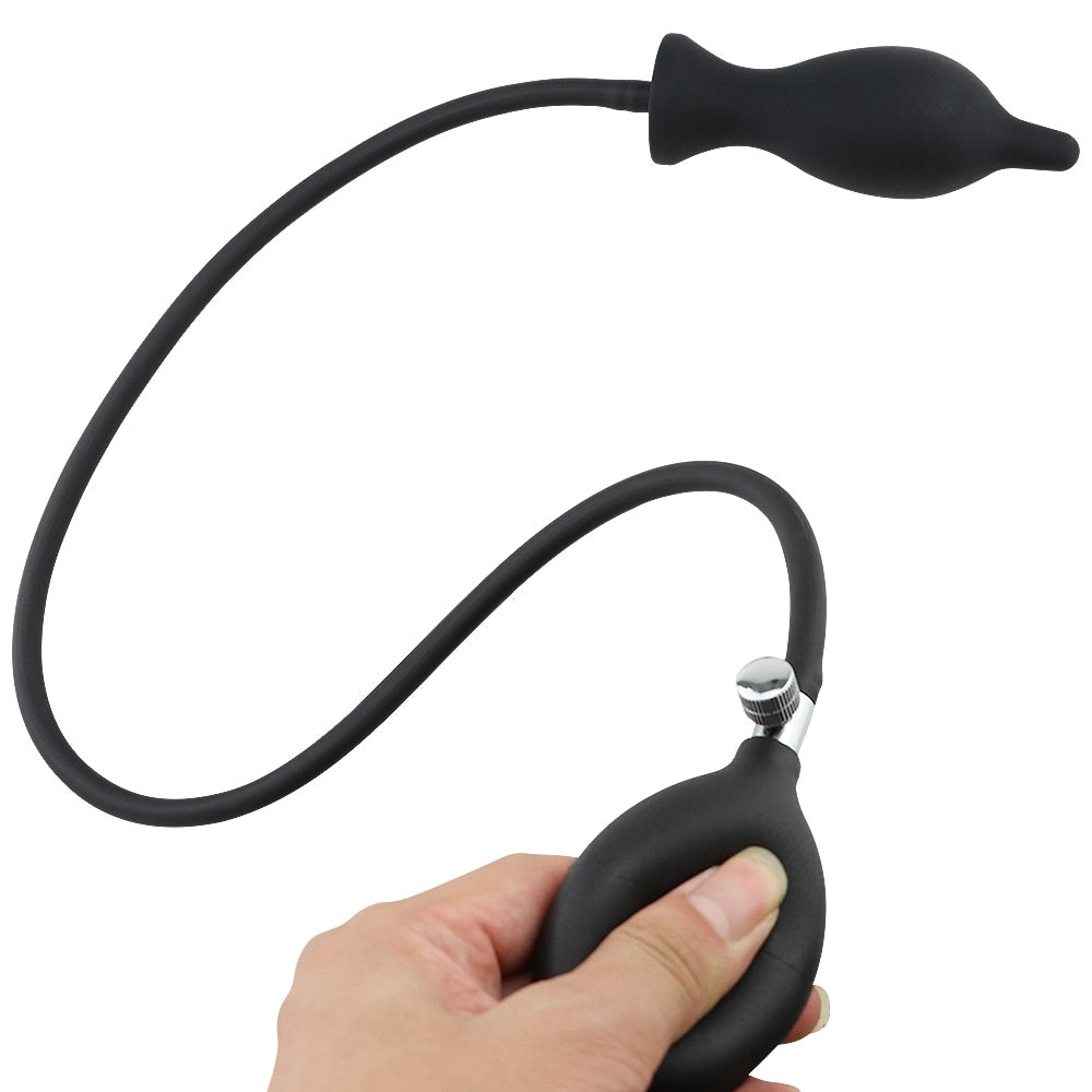 Inflatable Pumping Dildo | dmunderwear detail image 7