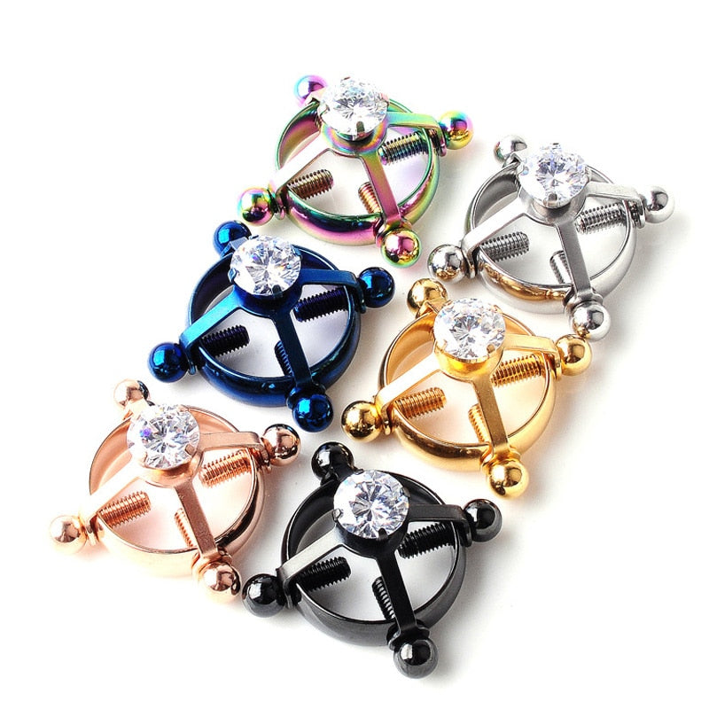 Jeweled Nipple Clamps | dmunderwear