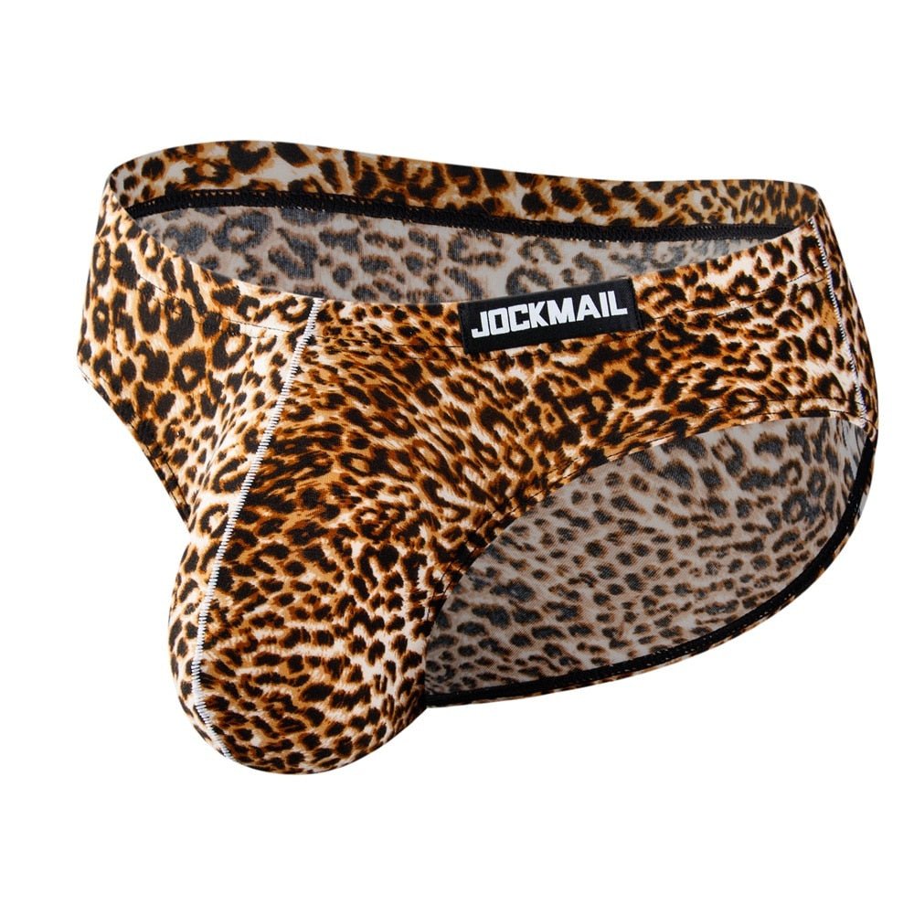 Jockmail Animal Print Briefs 4-Pack | dmunderwear detail image 2