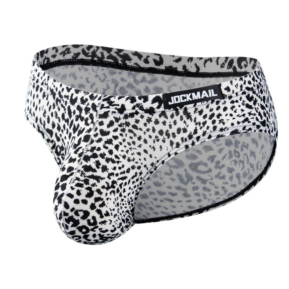 Jockmail Animal Print Briefs 4-Pack | dmunderwear detail image 3