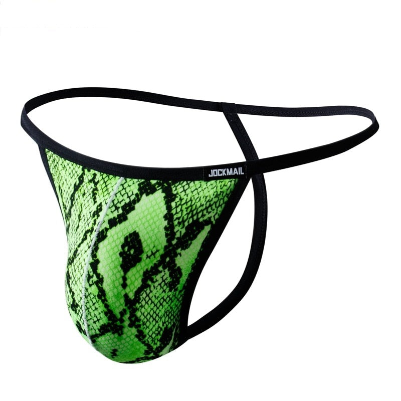Jockmail Animal Print G-Strings | dmunderwear detail image 4