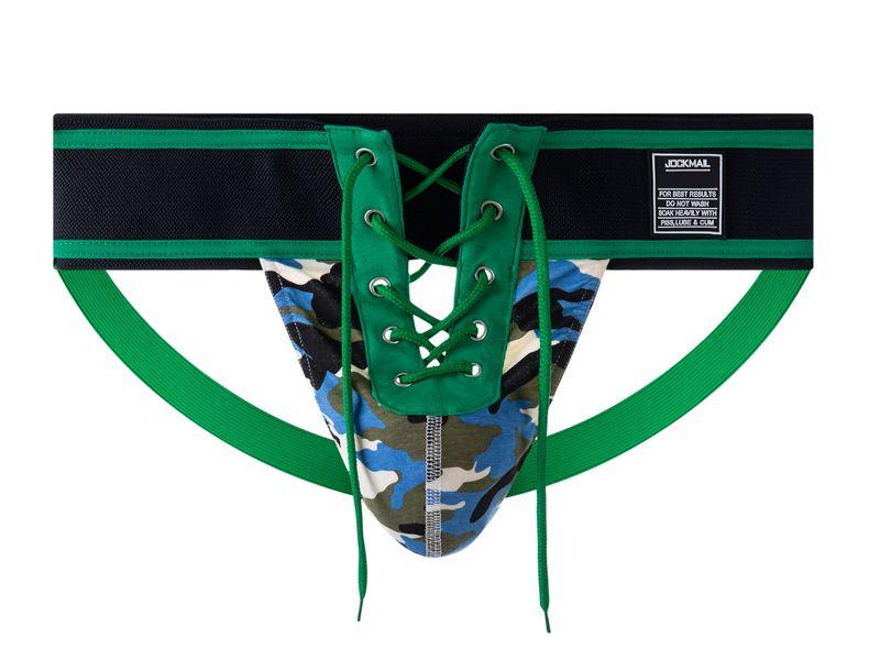 Jockmail Athletic Lacing Jockstrap | dmunderwear detail image 13