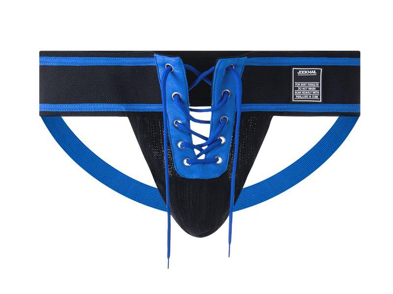 Jockmail Athletic Lacing Jockstrap | dmunderwear detail image 15