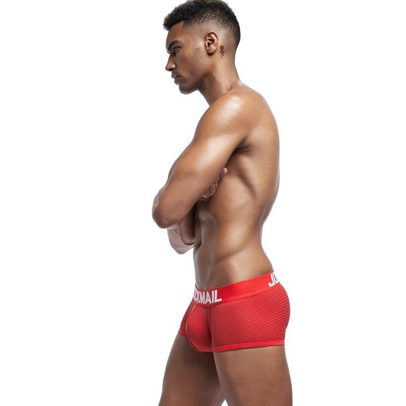 Jockmail Breathable Mesh Boxers (4 Pack) | dmunderwear detail image 10