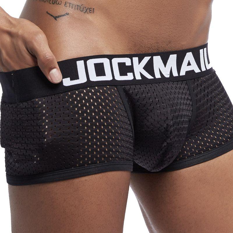 Jockmail Breathable Mesh Boxers (4 Pack) | dmunderwear detail image 11