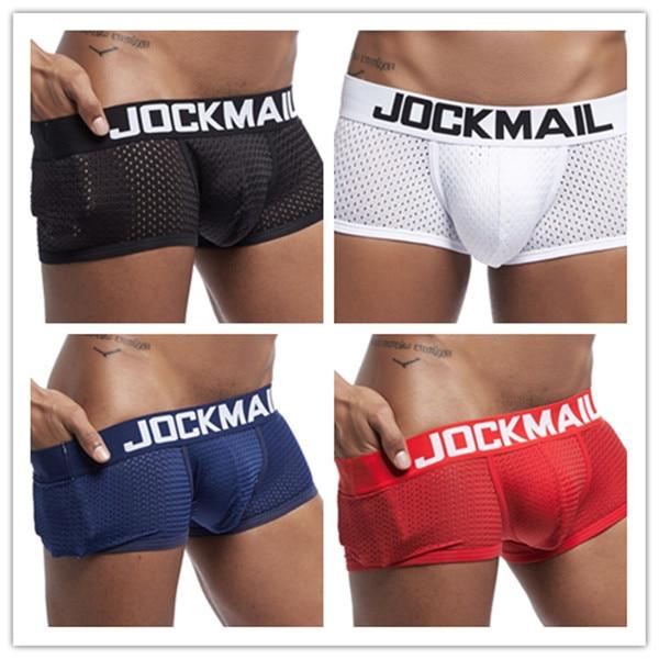 Jockmail Breathable Mesh Boxers (4 Pack) | dmunderwear detail image 13
