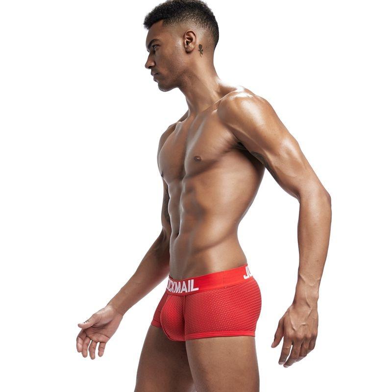 Jockmail Breathable Mesh Boxers (4 Pack) | dmunderwear detail image 19