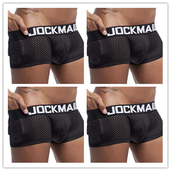 Jockmail Breathable Mesh Boxers (4 Pack) | dmunderwear detail image 2