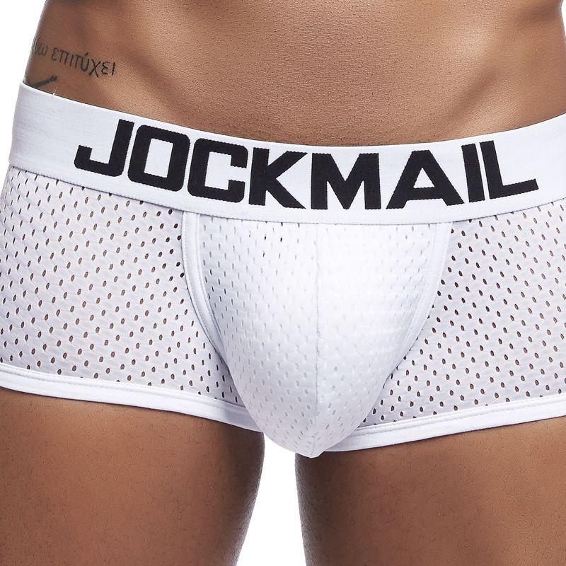 Jockmail Breathable Mesh Boxers (4 Pack) | dmunderwear detail image 3