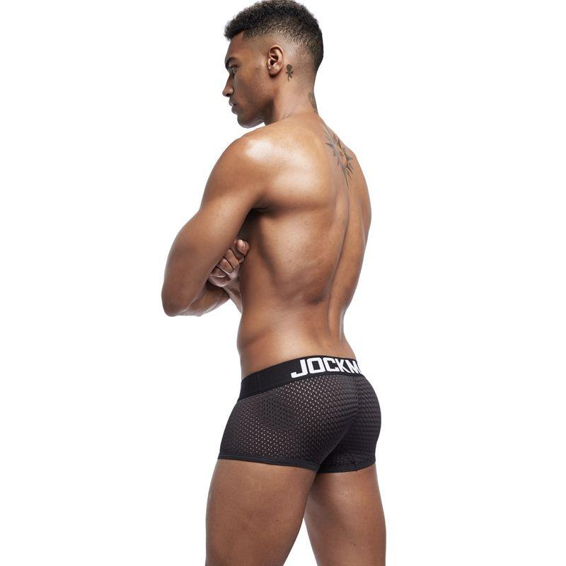 Jockmail Breathable Mesh Boxers (4 Pack) | dmunderwear detail image 5