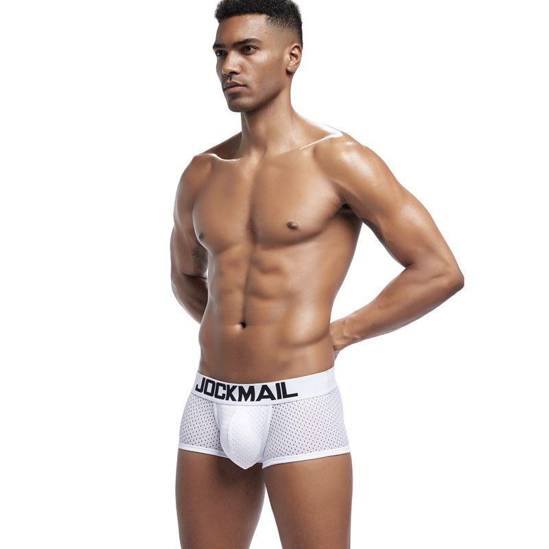 Jockmail Breathable Mesh Boxers (4 Pack) | dmunderwear detail image 6