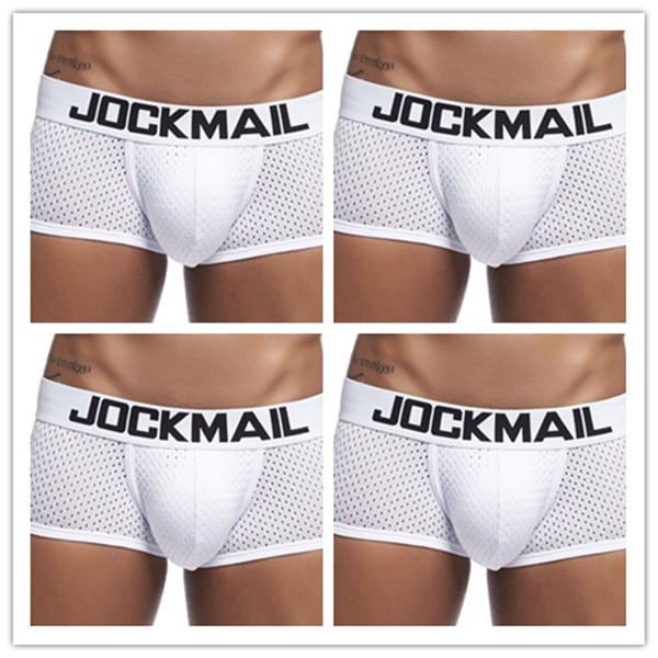 Jockmail Breathable Mesh Boxers (4 Pack) | dmunderwear detail image 7