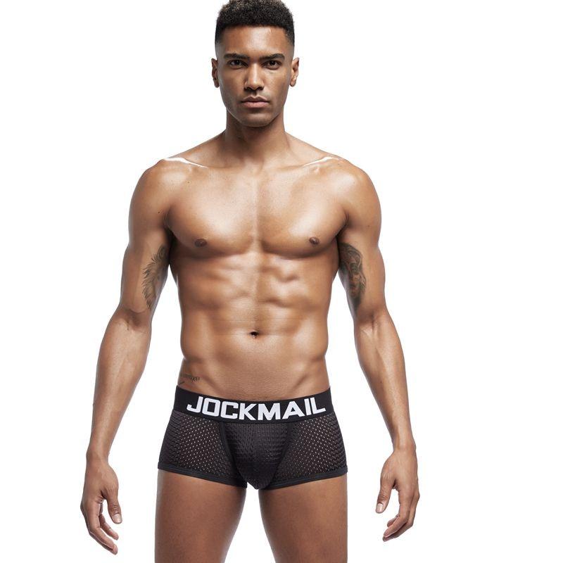 Jockmail Breathable Mesh Boxers (4 Pack) | dmunderwear detail image 8