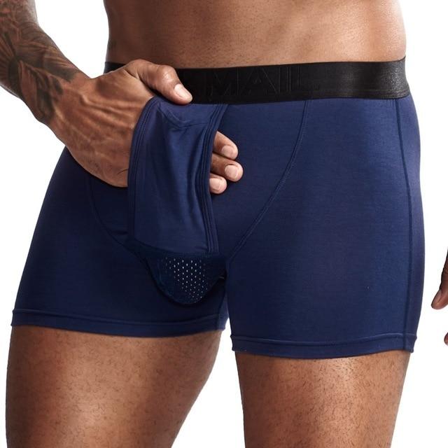 Hidden Pocket Boxer Briefs | dmunderwear detail image 5