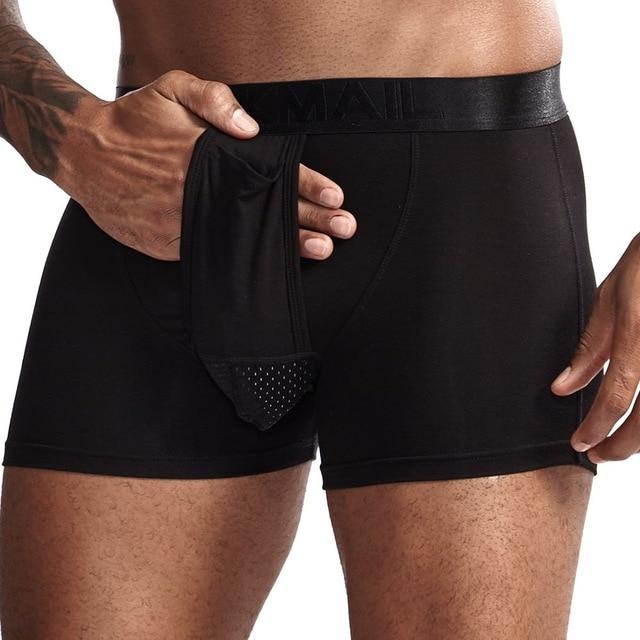 Hidden Pocket Boxer Briefs | dmunderwear detail image 7