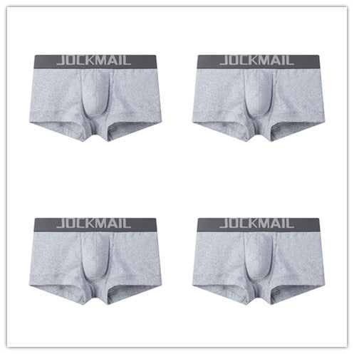 Jockmail Low Waist Boxers (4 Pack) | dmunderwear detail image 5