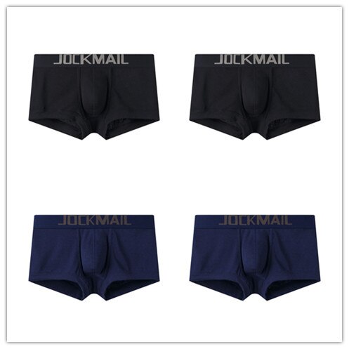 Jockmail Low Waist Boxers (4 Pack) | dmunderwear detail image 6