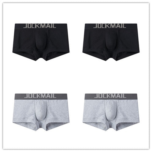 Jockmail Low Waist Boxers (4 Pack) | dmunderwear detail image 8