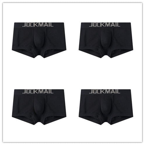 Jockmail Low Waist Boxers (4 Pack) | dmunderwear detail image 9