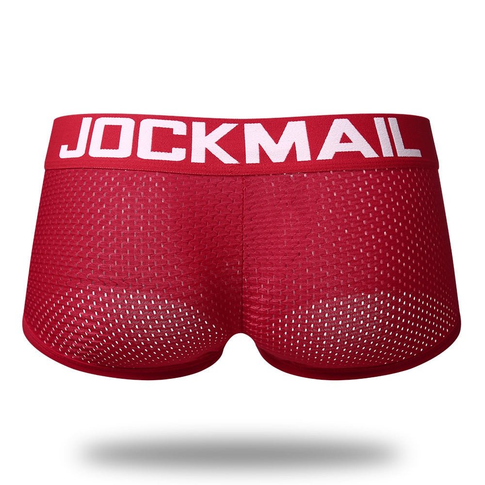 Jockmail Mesh Boxer Briefs 4-Pack | dmunderwear detail image 7