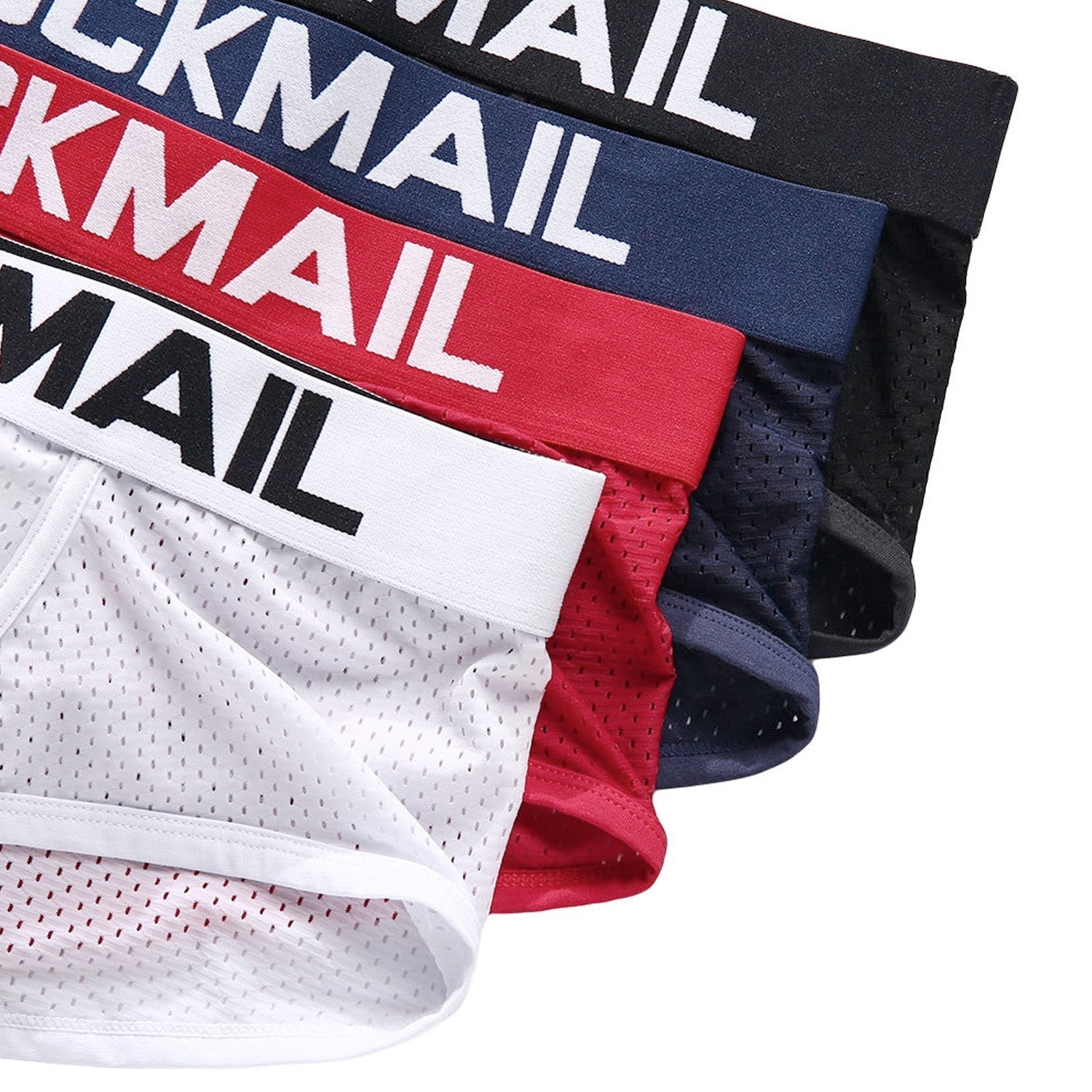 ORVLS Jockmail Mesh Boxer Briefs 4-Pack | dmunderwear detail image 10