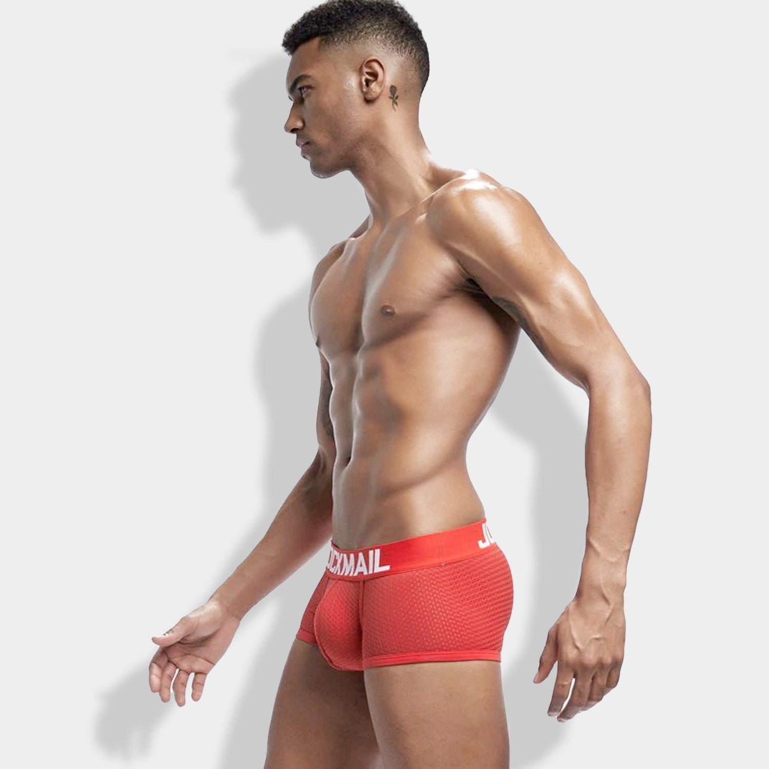 ORVLS Jockmail Mesh Boxer Briefs 4-Pack | dmunderwear detail image 5