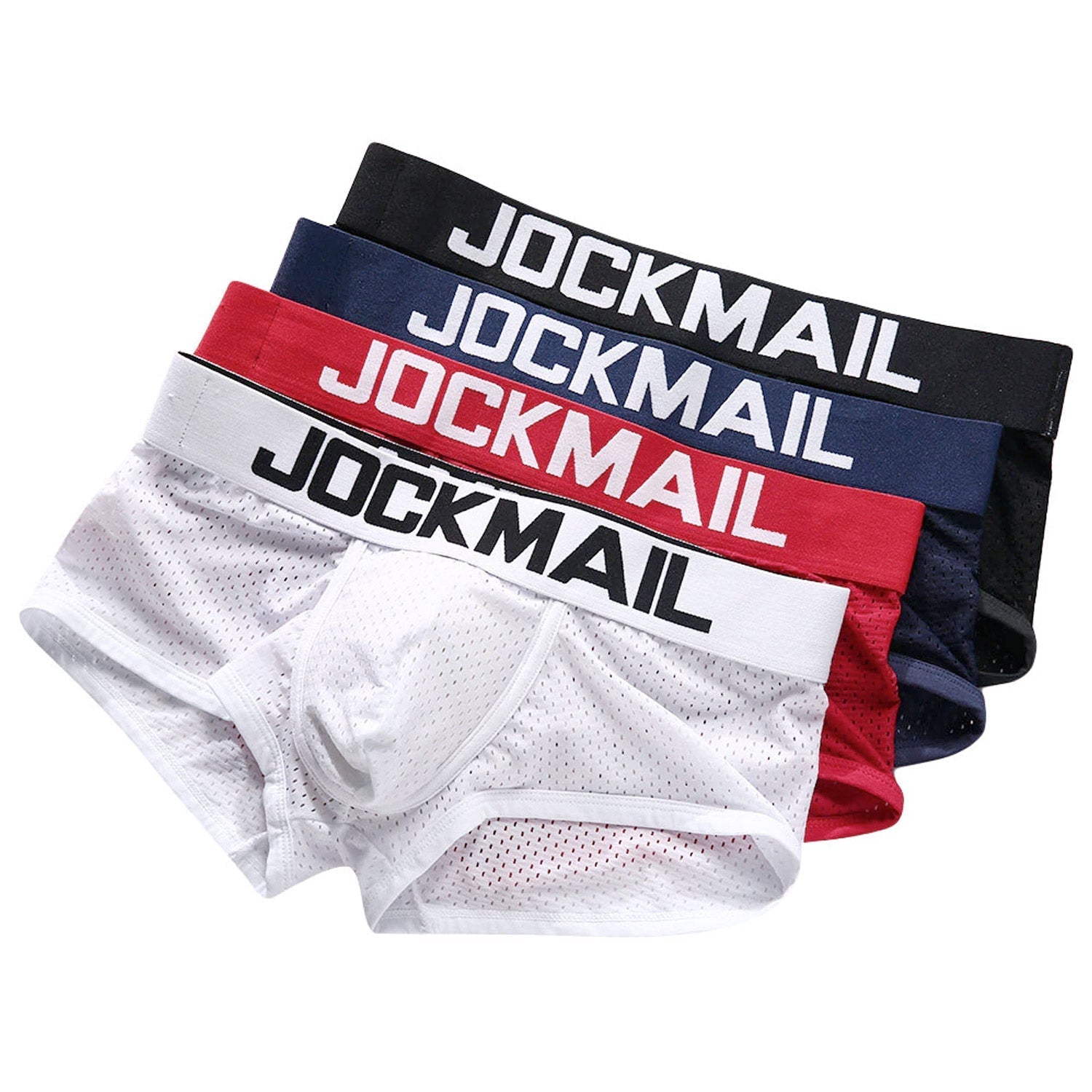 ORVLS Jockmail Mesh Boxer Briefs 4-Pack | dmunderwear detail image 9