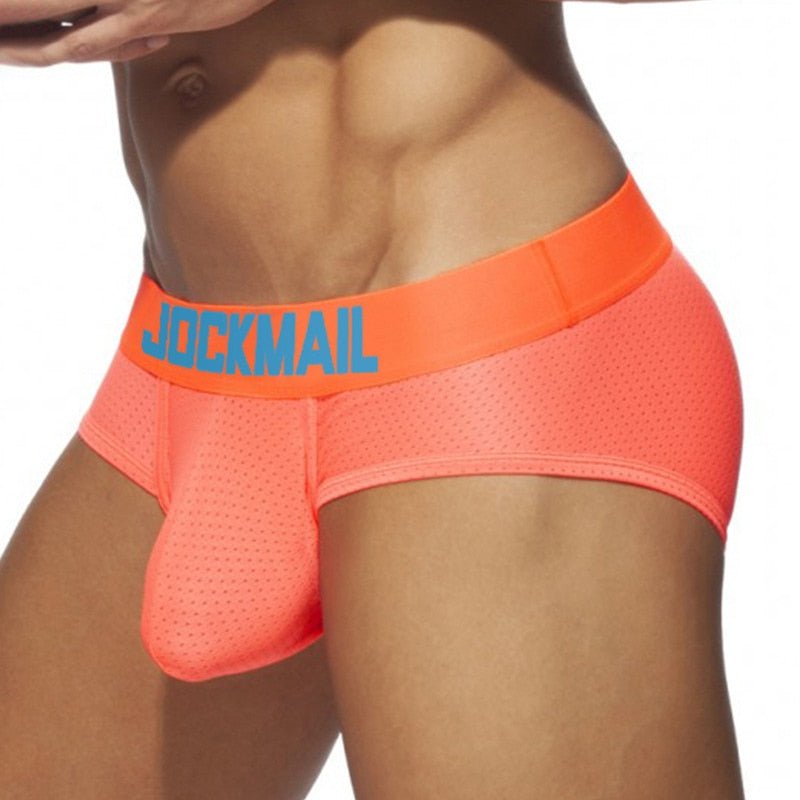 ORVLS Jockmail Neon Mesh Briefs 4-Pack | dmunderwear detail image 10