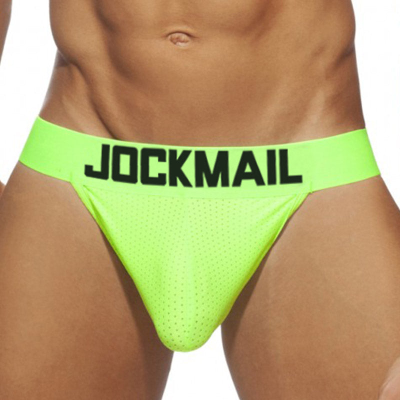 Jockmail Neon Party Bikini Briefs | dmunderwear detail image 10