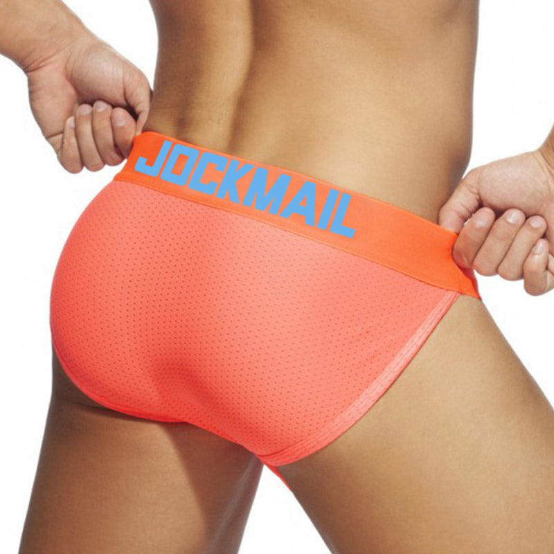 Jockmail Neon Party Bikini Briefs | dmunderwear detail image 5