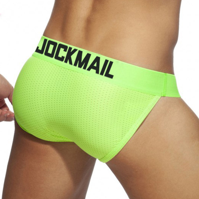 Jockmail Neon Party Bikini Briefs | dmunderwear detail image 8