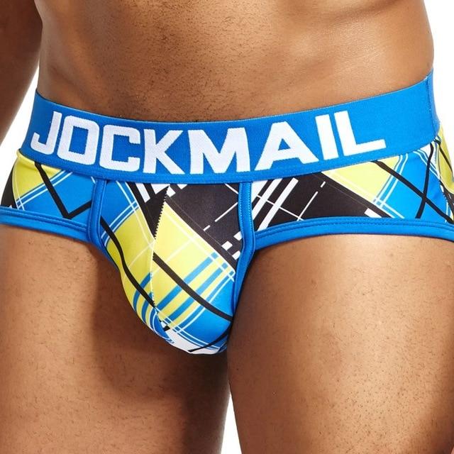 ORVLS Jockmail Plaid Hip High Briefs | dmunderwear