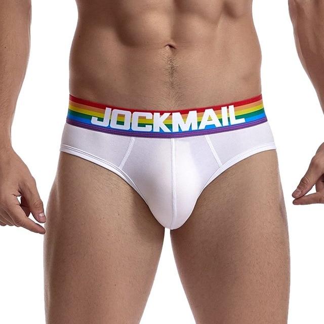 Jockmail Rainbow Band Briefs | dmunderwear detail image 4