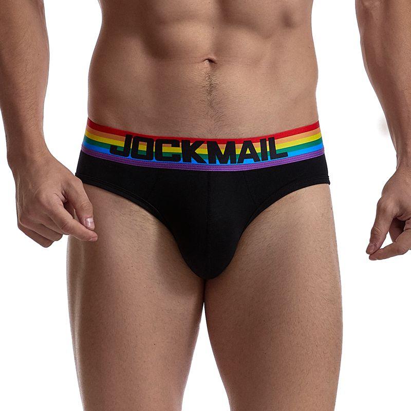 ORVLS Jockmail Rainbow Band Briefs | dmunderwear detail image 5