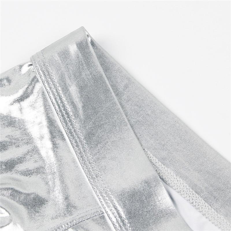 Jockmail Shiny PU Leather Boxers | dmunderwear detail image 10