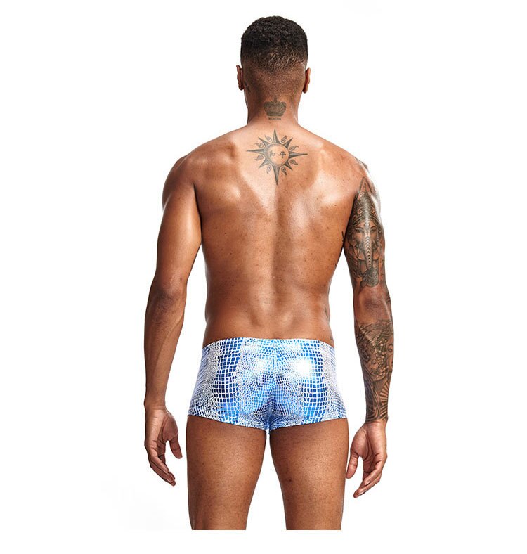 Shimmer Snakeskin Boxers | dmunderwear detail image 13