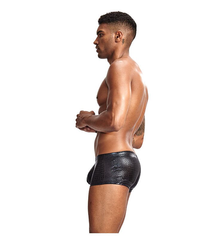 Shimmer Snakeskin Boxers | dmunderwear detail image 14